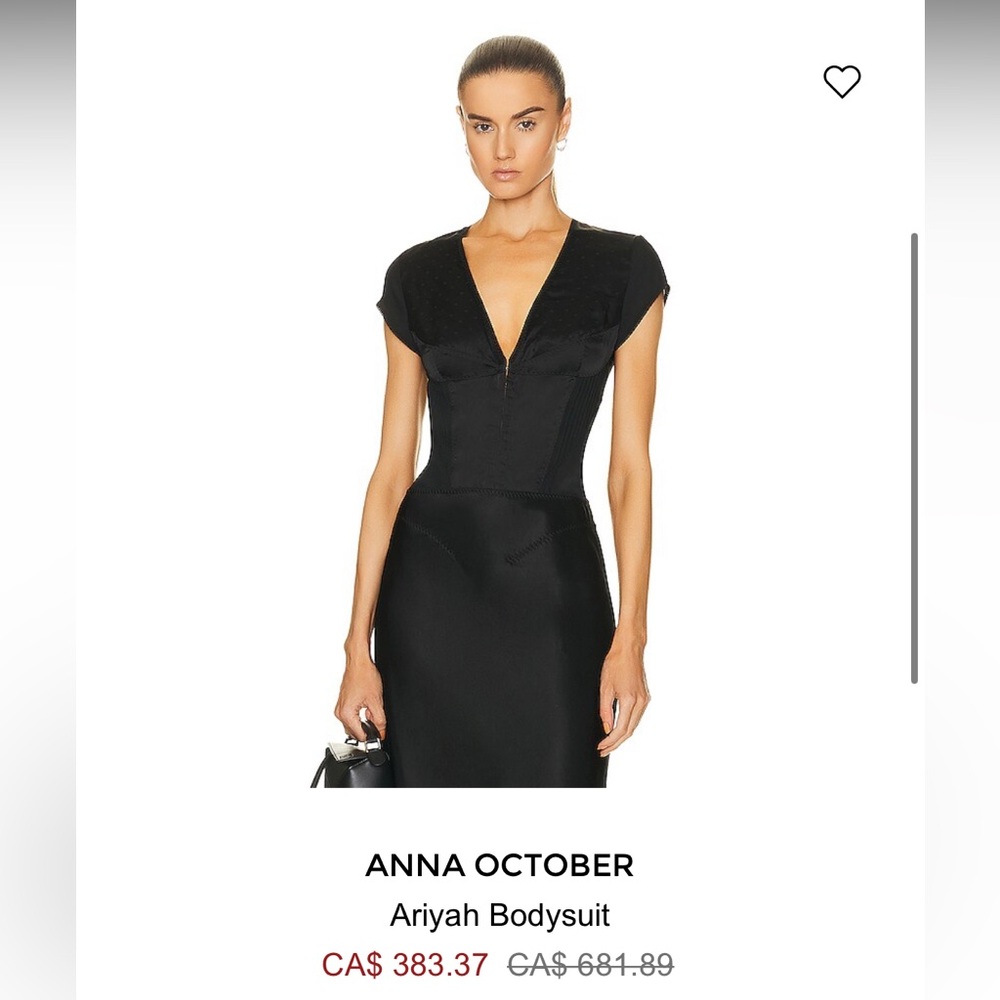Anna October corset bodysuit